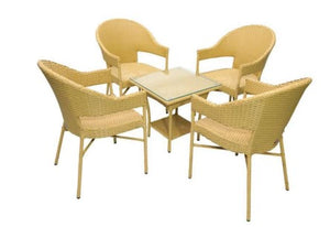 Elegant 5-Piece Outdoor Furniture Set for a Touch of Sophistication