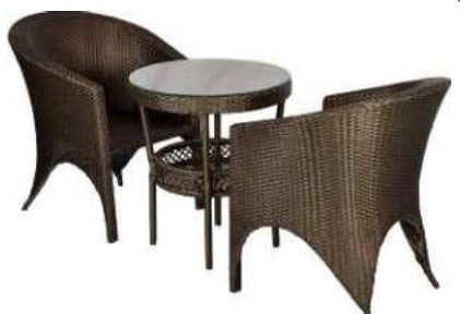 Strong and Elegant Brown Outdoor Furniture Set