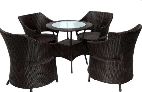 Black Color Sofa Chair Set for Outdoor Furniture & Furnishing