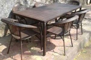 Patio Rattan Dining Table Set for a Complete Outdoor Patio Furniture Experience