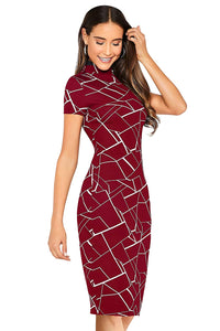 Women's Bodycon Knee Length Dress