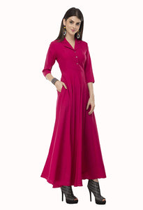 Women's Fit and flare Maxi Dress