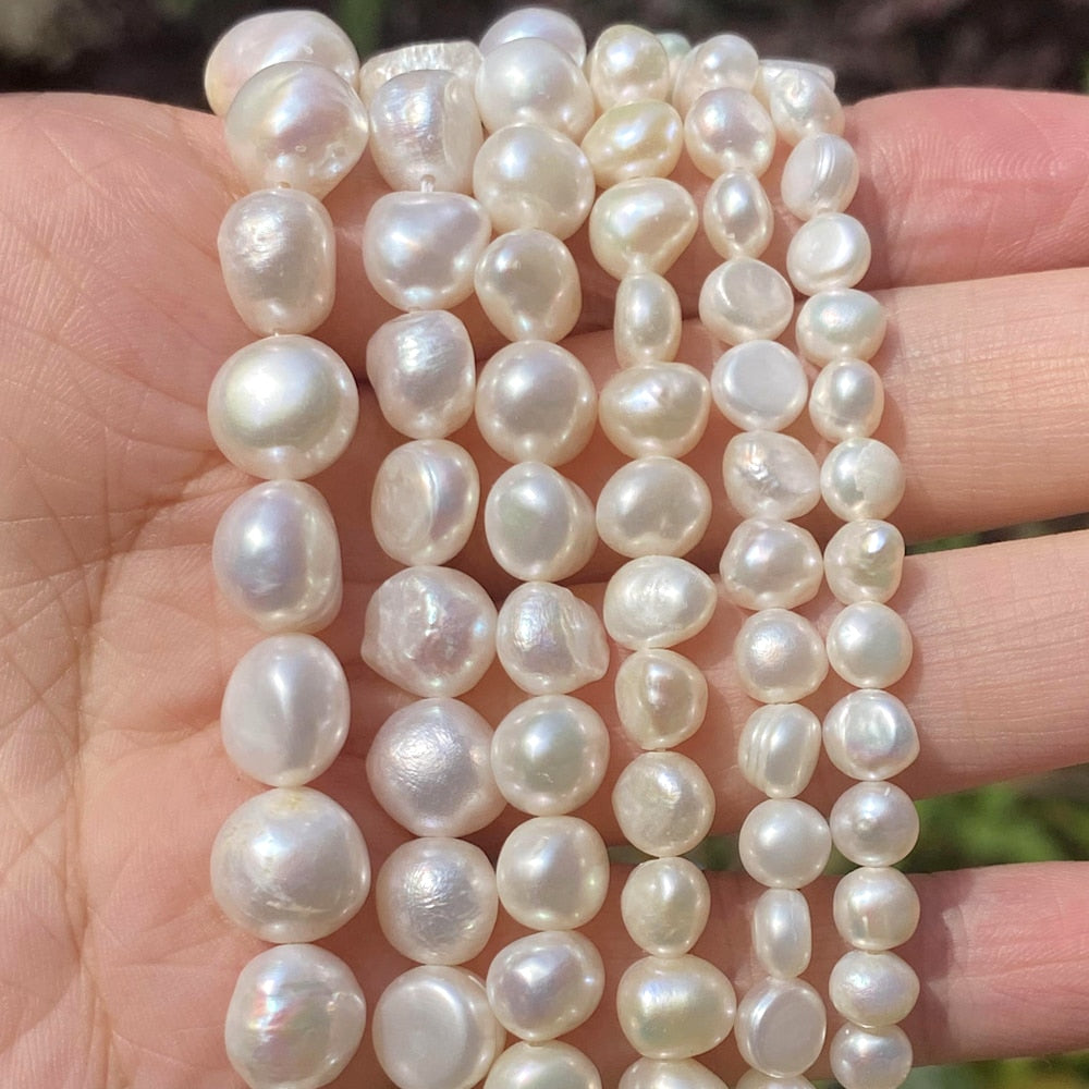 Natural White Freshwater Shell Beads Beads Heart Cross Star Round Mother Of  Pearl Loose Beads for Jewelry Making DIY Bracelet