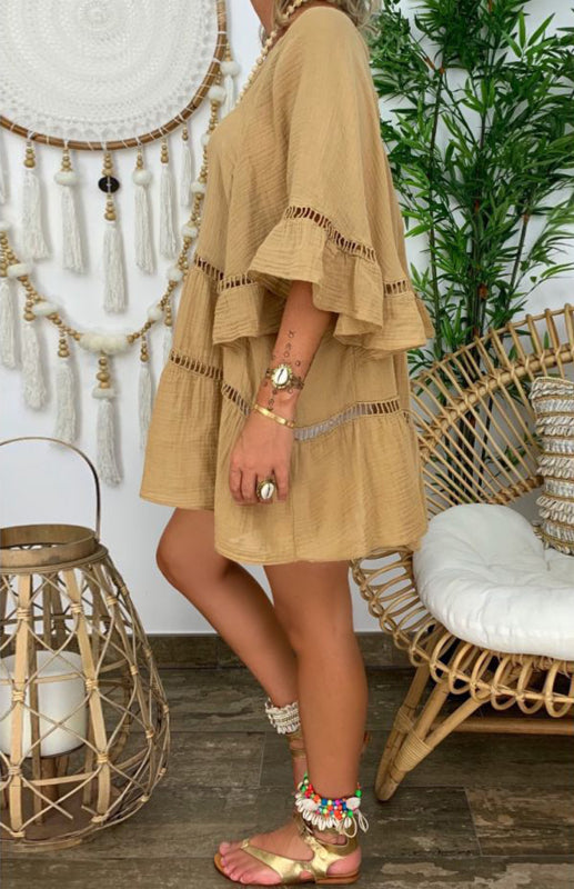 Women's Cutout Plus Size Top Dress