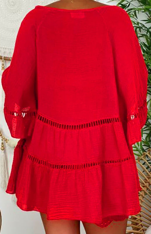 Women's Cutout Plus Size Top Dress