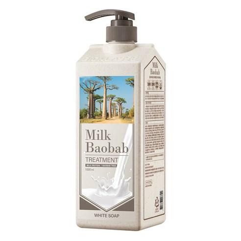 Bioklasse Milk Baobob Hair Treatment 1000ml #White Soap